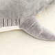 Игрушка мягкая IKEA подушка Акула ИКЕА детская обнимашка 100 серая (3016632131) - изображение 4