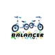 Біговел з надувними шинами SporTrike Balancer, синій - изображение 7