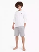 Лонгслив мужской Tommy Hilfiger 626396437 L Белый (1159799613) - изображение 3