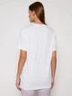 Футболка длинная женская Ellesse Albany Tee SGS03237-908 8 Белая (5054859396017) - изображение 2