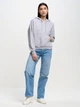 Bluza damska z kapturem kangurka Big Star Susana XL Szara (5900714640927) - obraz 3