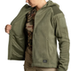 Куртка жіноча Helikon-Tex CUMULUS - Heavy Fleece, Taiga green XS/Regular (BL-CBW-HF-09) - зображення 4