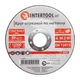 Диск відрізний по металу 115x2.5x22.2 мм INTERTOOL CT-4005 - зображення 1