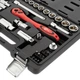 Набір інструментів професійний 39 од. 3/8" CrV INTERTOOL ET-6039 - изображение 5
