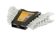 Ключі ріжкові MASTERTOOL SATIN FINISH набір 8 шт (6х7 - 20х22 мм) 31CRV3 DIN3110 70-2108 - изображение 1