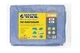 Тент MASTERTOOL 6х8 м 65 г/м² синій 79-9608 - зображення 2
