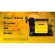 Компресор "T-max" 30A/150psi/72L/min/ клеми/шланг (8072601) - зображення 6