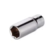 Головка шестигранна подовжена 3/8", 18 мм, Cr-V&nbsp;STORM INTERTOOL ET-0428 - изображение 1