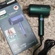 Фен Rainberg RB-2212 8800 W с регуляцией температуры и скорости для сушки и укладки волос. Цвет: зеленый - изображение 6