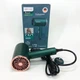 Фен Rainberg RB-2212 8800 W з регуляцією температури та швидкості для сушіння та укладання волосся. Колір: зелений - изображение 2