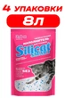 Наполнитель туалетов для кошек 2.0L x 4 шт. Silicat Smart - изображение 1