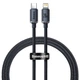 Кабель Baseus Crystal Shine Series Fast Charging Data Cable Type-C to Lightning PD 20W 1.2м (CAJY000201) Black - изображение 1