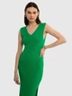Плаття міді літнє жіноче Big Star Zizila L Зелене (5900714716264) - зображення 5