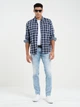 Jeansy slim fit męskie Big Star Jeffray W30L32 Niebieskie (5900714704056) - obraz 5