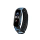 Силиконовый ремешок MRK для фитнес браслета Xiaomi Mi Band 6/5 с рисунком камуфляж черно-синий (mrk3093) - изображение 3