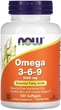 Риб'ячий жир та омега NOW Foods Omega 3-6-9 100 капсул - зображення 1