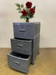 Комод пластиковый 3 ящика ROTANGE серый (Н70х35х46 см) Консенсус - изображение 2