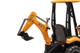 Екскаватор з ковшом на акумуляторі Lean Cars JCB жовтий - зображення 7