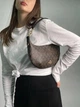 Женская сумка COACH Payton Hobo In Signature Canvas (коричневая) - изображение 6