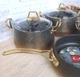 Набір посуду O.M.S. Collection 3041-IND Gold 7 предметів - зображення 4