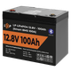 Акумулятор LP LiFePO4 12V (12,8V) - 100 Ah (1280Wh) (Smart BMS 100А) з BT пластик для ДБЖ - изображение 3