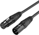 Kabel Ugreen XLR - XLR 5 m Black (6957303802456) - obraz 1