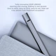 Підставка для ноутбука Essager Zenchey Laptop Stand Holder Grey (ZEZJZD-ZC0G) - зображення 6