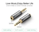 Переходник UGREEN аудио 2.5 mm штекер to 3.5 mm разъем Black (20501) - изображение 5