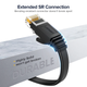 Высокоскоростной интернет кабель UGREEN NW102 RJ45 Gigabit Ethernet для PS5 PS4 Lan сетевой кабель шнур 2 м (20160) - изображение 5