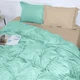 Комплект постільної білизни MirSon Satin&nbsp;Stripe 30-0014&nbsp;+ 30-0004&nbsp;Aivengo 200х220 Євро (2200005260302) - зображення 1