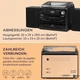 Проигрыватель винила Auna 388-DAB+ (10034091) - изображение 4
