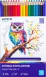 Олівці кольорові Kite Classic 18 кольорів (K-052) - зображення 1
