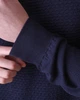 Джемпер чоловічий TRUSSARDI JEANS (52M00642-OF000780-U281/22-23) Синій M - изображение 4