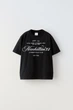 Футболка Zara пд9877 чорна 130 - изображение 1