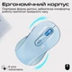 Мышь Promate Ken Wireless/Bluetooth Blue (ken.blue) - изображение 2