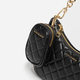 Torebka bagietka damska z łańcuszkiem Steve Madden SM13001362 Czarna (8720857321111) - obraz 3