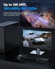 ​Кабель Highwings Displayport v2.1 16K@60Hz, 8K@120Hz, 4K@240Hz 80Gbps 1.8м серый - изображение 6