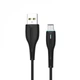 Кабель SkyDolphin S48V USB - micro USB (M/M), 1 м, Чорний (USB-000426) - изображение 1