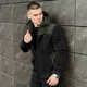 Куртка Soft Shell Pobedov Setup на флисе черный-хаки размер L - изображение 4