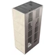 Камінна топка Kratki FLOKI BOX 8 kW Ø 160 в обудові з керамограніту OXIDE BIANCO - зображення 3