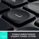 Клавіатура бездротова Logitech MX Keys for Mac Space Gray (920-009558) - зображення 3