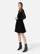 Платье-рубашка короткое осеннее женское Colin's CL1067331-BLK XL Черное (8683197997555) - изображение 3