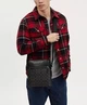 Мужская сумка COACH Houston Flight Bag in Signature Canvas (черная) - изображение 4
