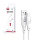 Кабель силіконовий XO NB238 USB - Type-c 1 метр білий - зображення 3