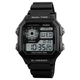 Часы наручные мужские Skmei 1299BK 5 ATM 43 мм Black - изображение 1