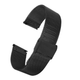 Металлический ремешок SIKAI 20 мм для Amazfit Bip Lite S U/ GTS 2 3 4 Mini / GTR (42 mm) / 2, Samsung Galaxy Watch / Active 2 (40 mm) / Gear S4 (42 mm), Huawei GT2 (42 mm) миланская петля на застежке Черный 1638P - изображение 1
