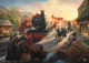 Пазл Schmidt Thomas Kinkade Wizarding World, Harry Potter, Hogwarts Express Гаррі Потер 1000 шт. (58428) - зображення 2