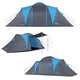 Туристичний намет Nils Camp NC6031 Highland синій-сірий - изображение 2