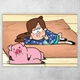Плакат постер CupKit "Гравити Фоллз / Gravity Falls" №33 А4 21х29,7 см - изображение 1