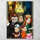 Плакат постер CupKit "Гравити Фоллз / Gravity Falls" №3 А3 42х29,7 см - изображение 1